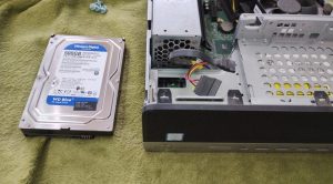 取り外したHDD①